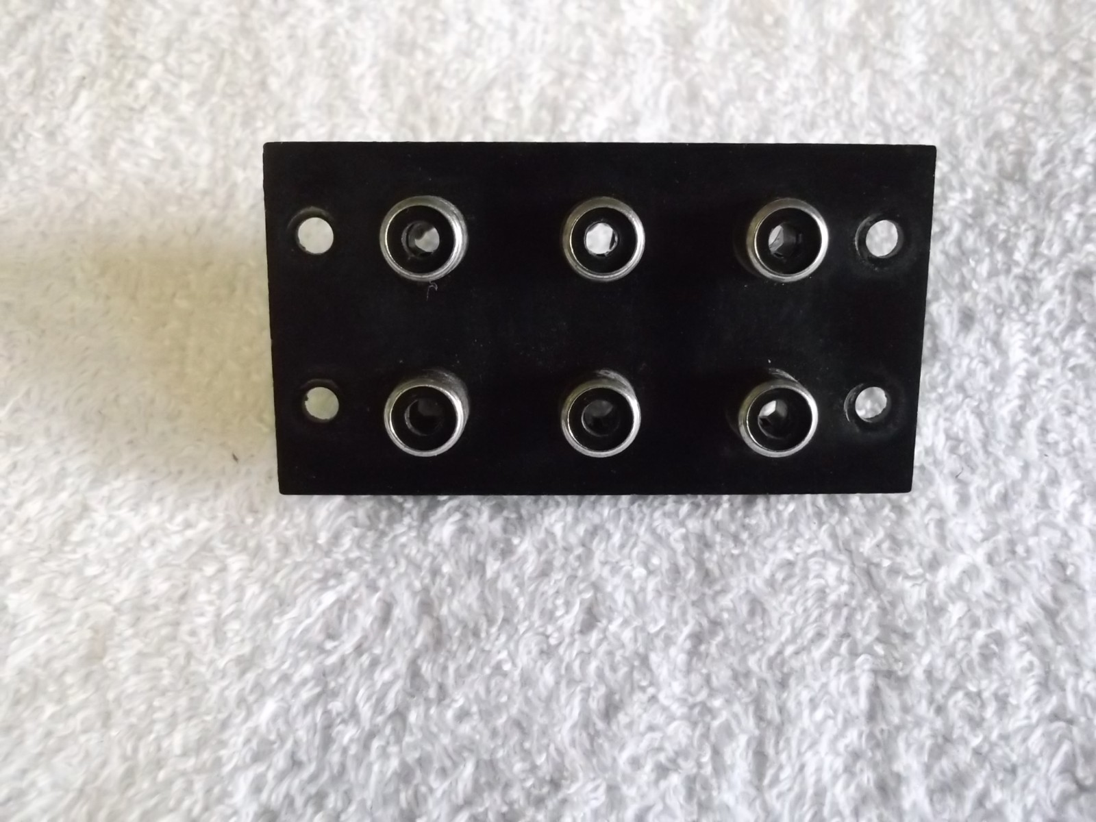 KENWOOD KR-5200 Receiver RCA INPUT PANEL, Phono, Aux, Aux - Vintage Audio Part