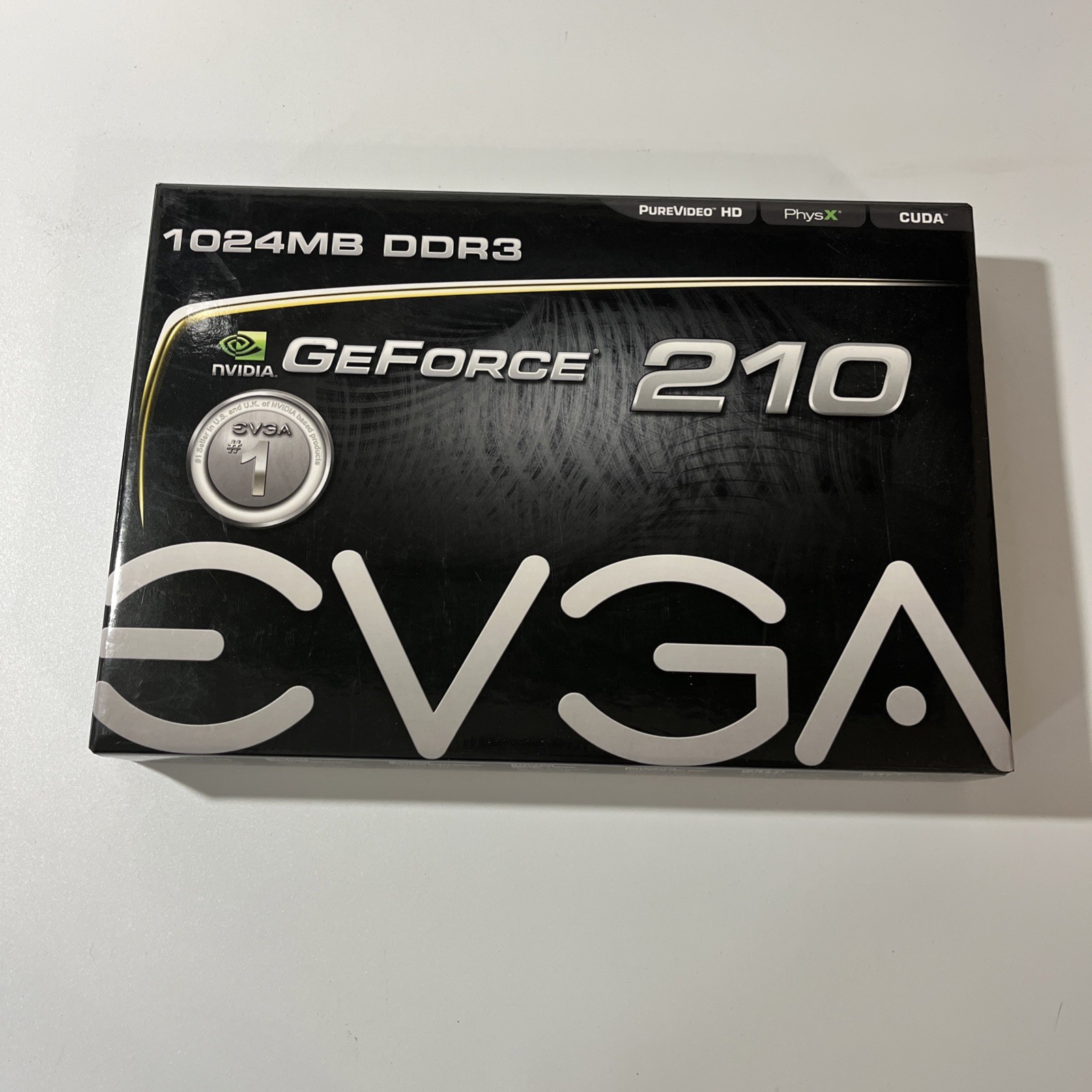 EVGA 01G-P3-1312-LR GeForce 210 1024MB DDR3 Graphics Card Open Box Unused