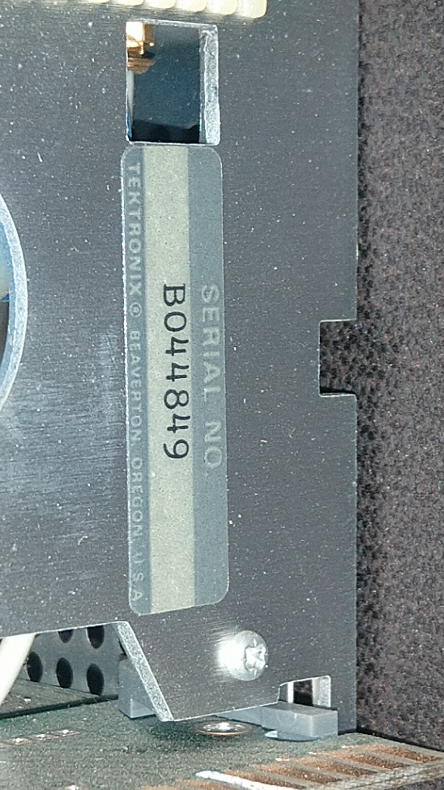 Tektronix PG 508 50Mhz Pulse Generator Plug-In Module Tested Working