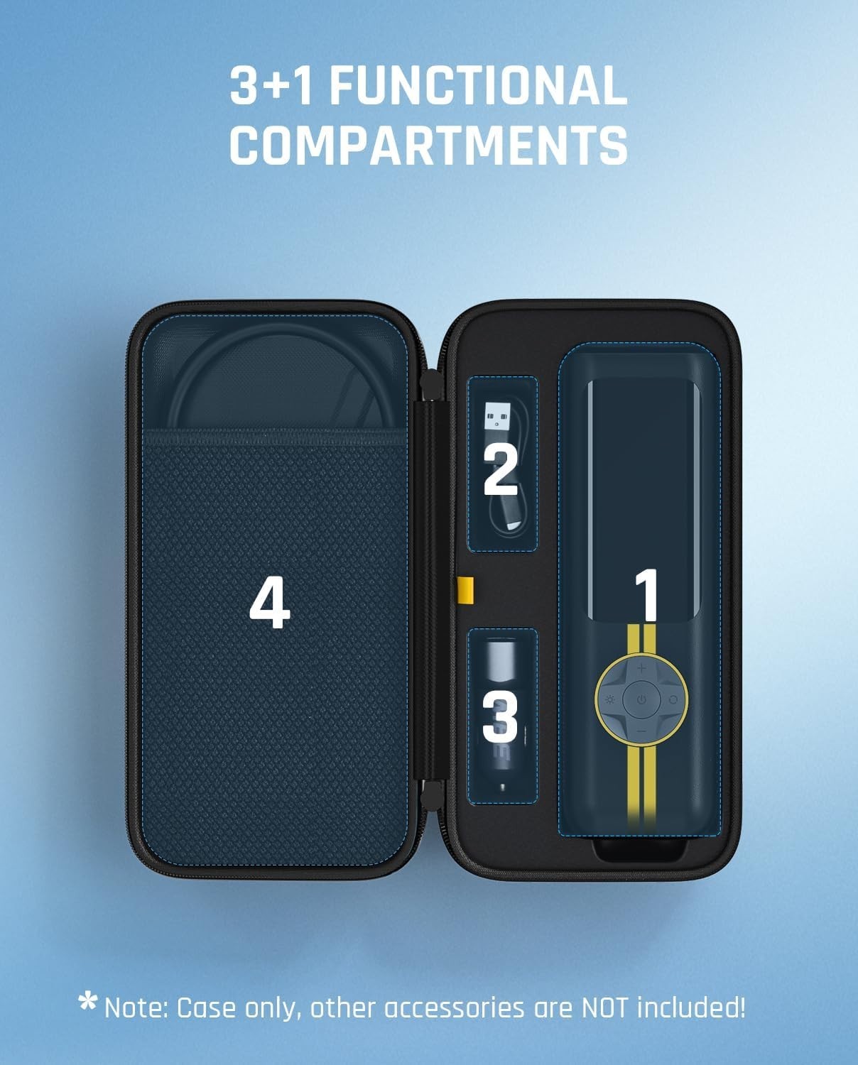 Fanttik X8 APEX and S100 Portable EVA Protection Case, Officially Customized Sto