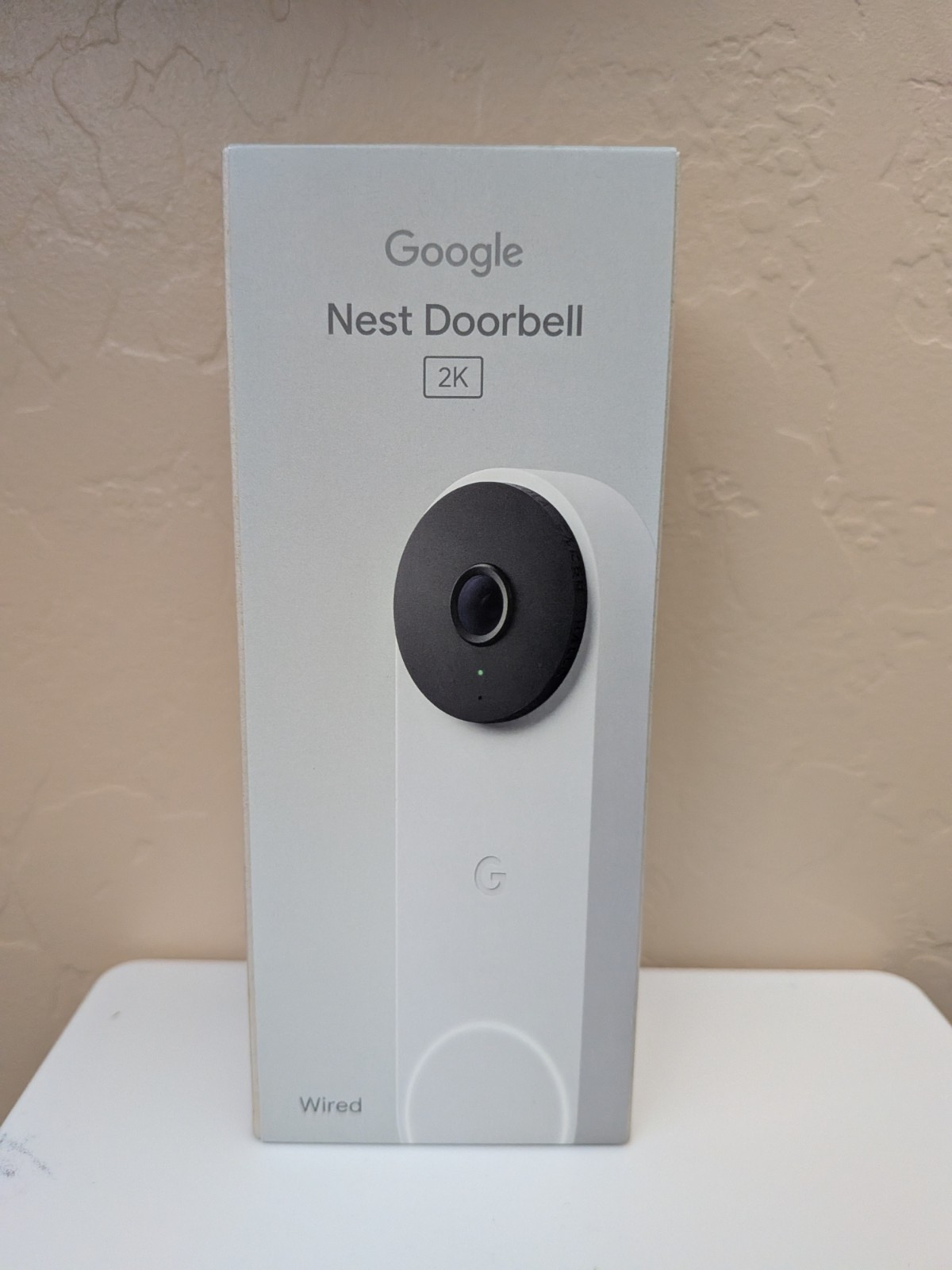*BRAND NEW SEALED* Google Nest Doorbell 2K Wired 3rd Generation WHITE W/ Gemini