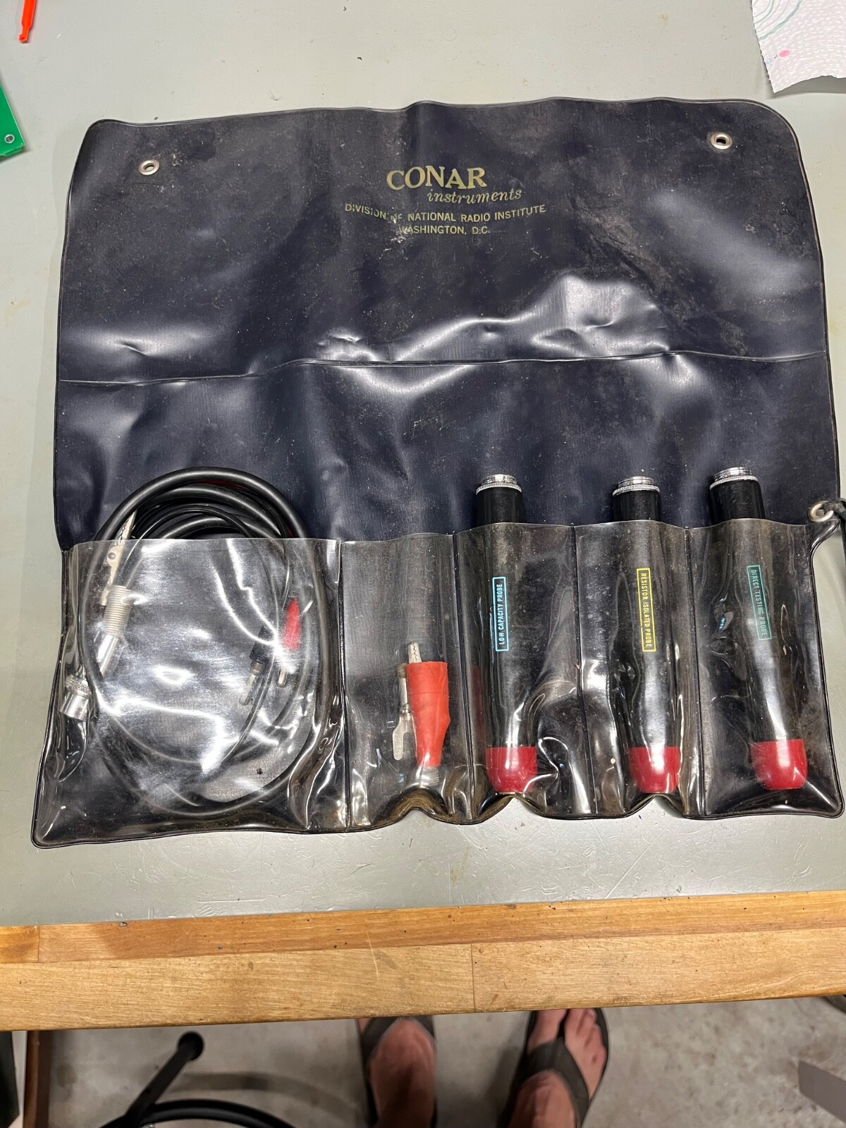 Vintage Conar Probe Kit