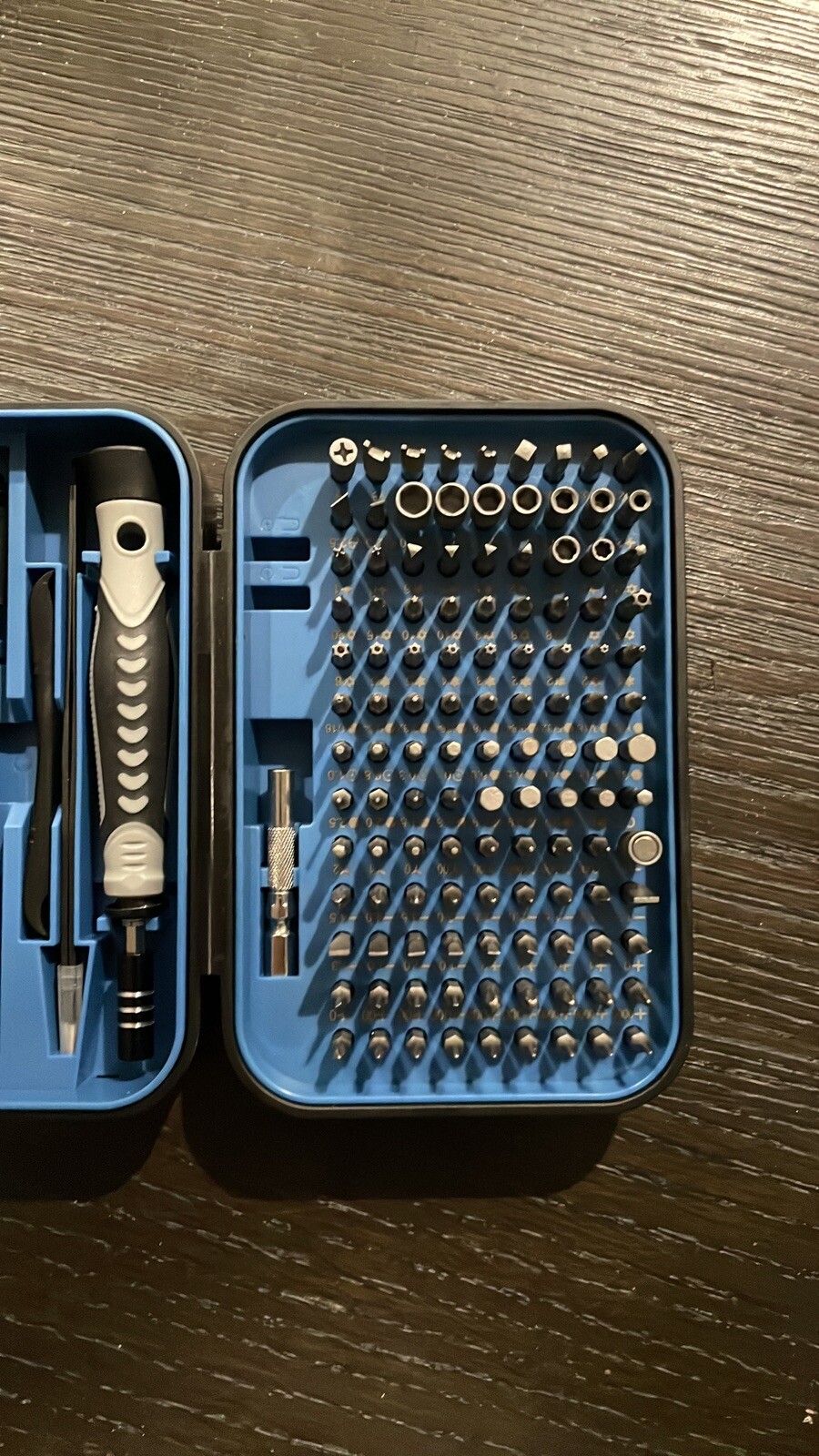 130 In 1 Precision Screwdriver Kit - Black option