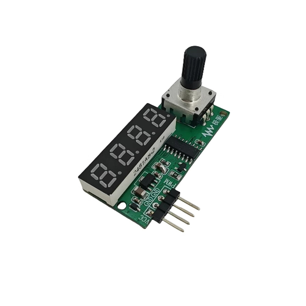 3.3-30V PWM Frequency Duty Cycle 10HZ-150KHZ Adjustable Digital Display Module