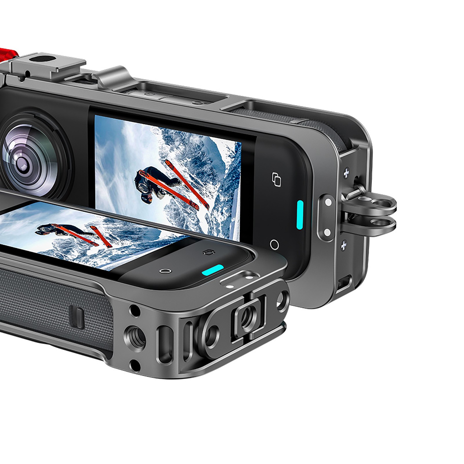 Protective Frame Kit with Lens Cap For Insta360 X5 Camera Accessories aq