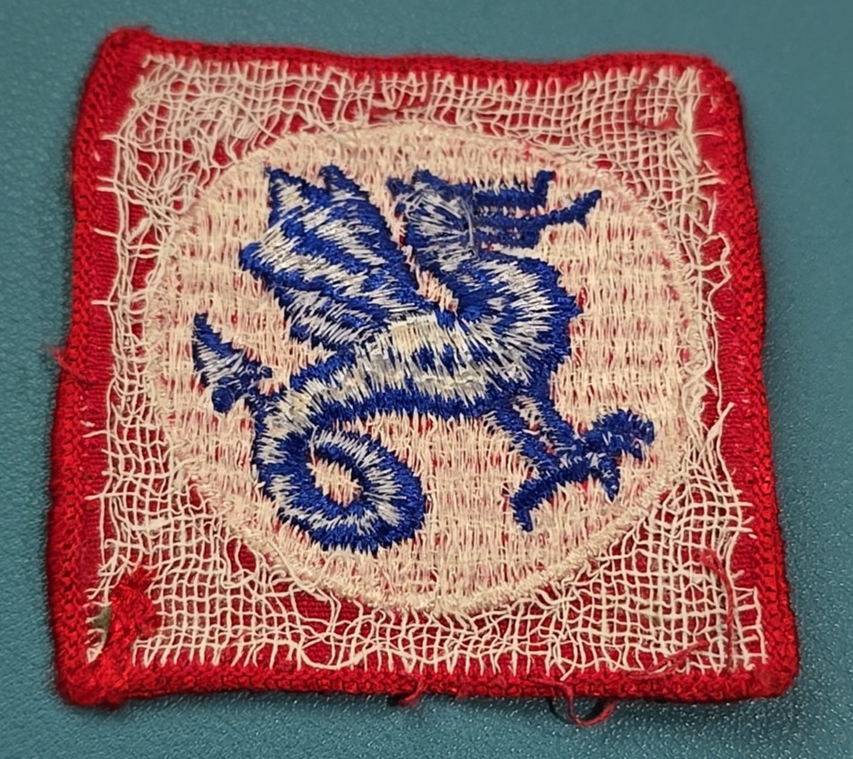 508th Regimental Combat Team-Airborne-Twill-Embroidered-CC Backing-Blue Dragon*