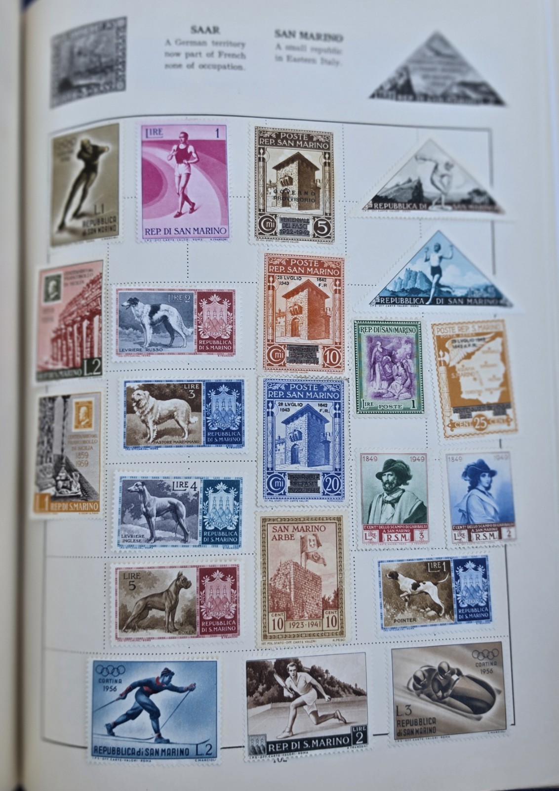 Vintage Stamp Colection