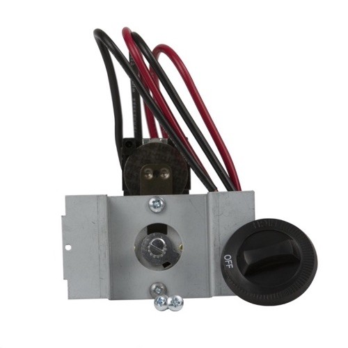Cadet UCT2B/66077 Double Pole Thermostat for Perfectoe Toe Kick Heater Black 22A