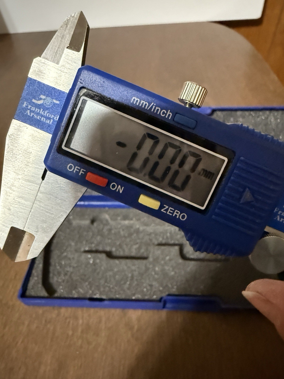 Frankford Arsenal Reloading Tools Electronic Digital Caliper with Case