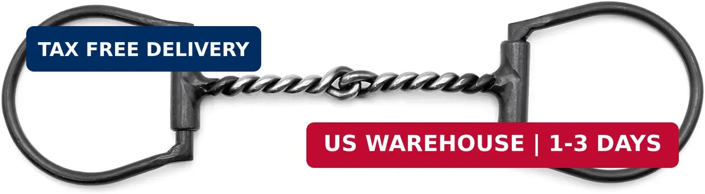 Equine Horse Bits, Durable Training Horse Tack, Western Riding Equipment