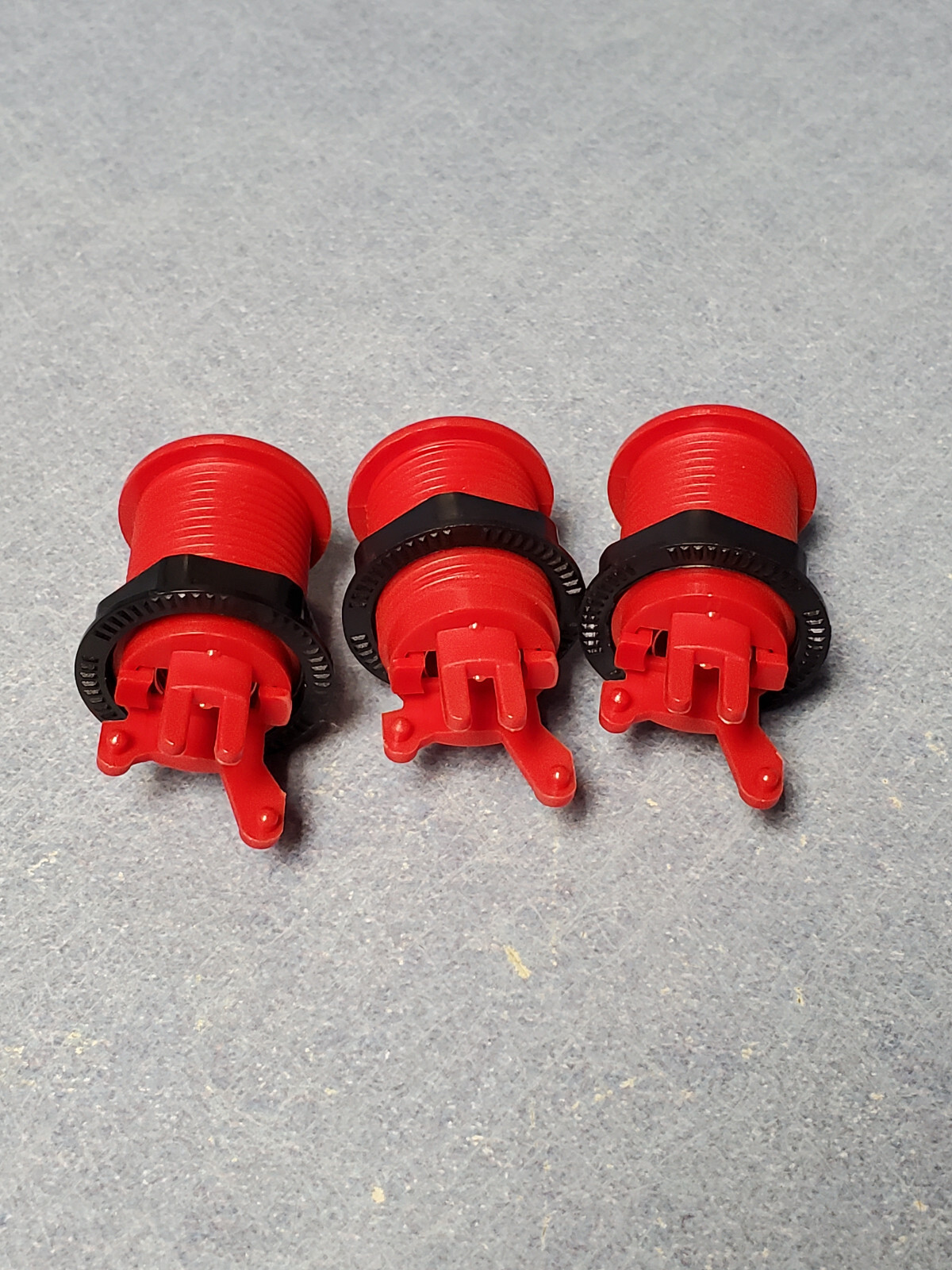 100 Arcade Video Game Red ARCADE GAME Push Buttons-Super Low Price & Free Ship!