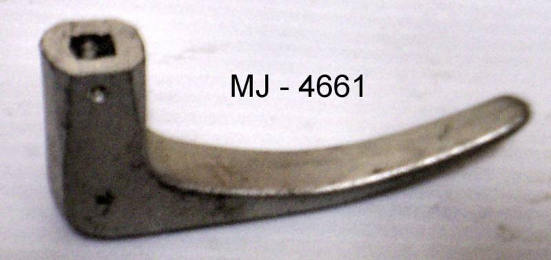 Galvanized Metal Door Handle (NOS)