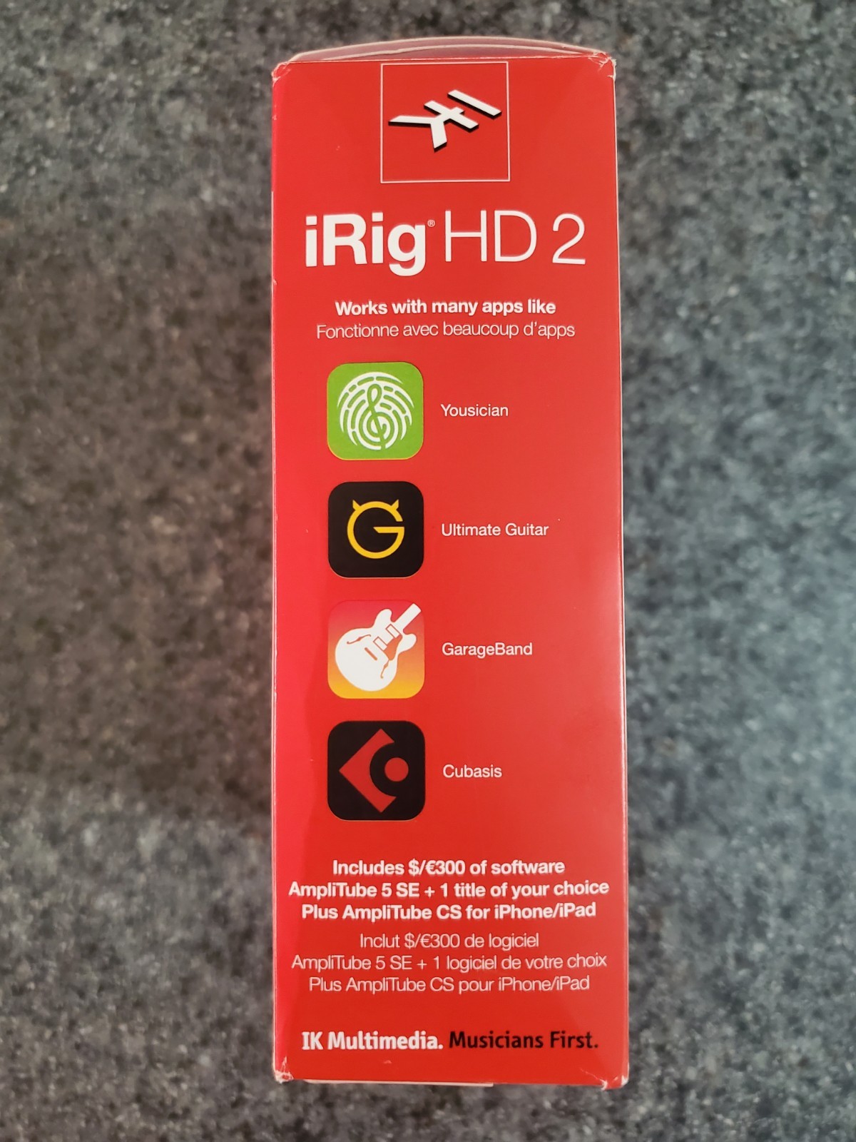 IK Multimedia iRig HD 2 Studio Quality Guitar Audio Interface for iOS/MAC/PC B4