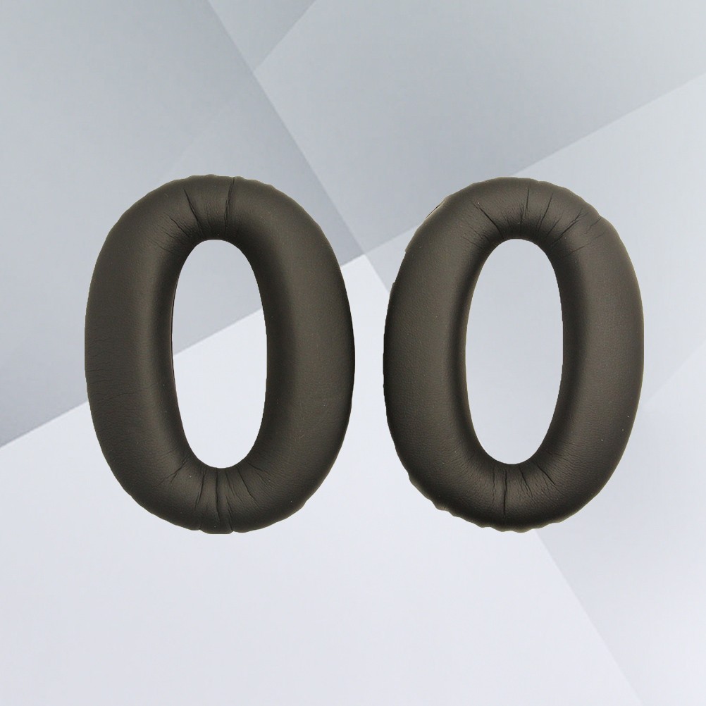 1 Pair Replacement Ear Pads Cushion Durable Reusable Black Headphone Accessories