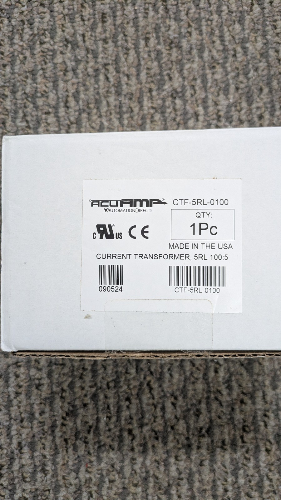 NEW - AUTOMATION DIRECT CTF-5RL-0100 / CTF5RL0100