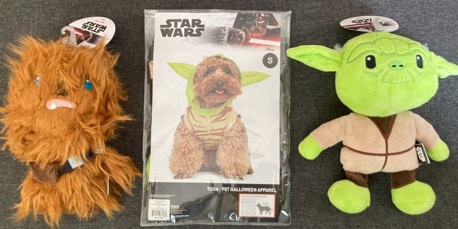 Yoda Star Wars Dog Halloween Hoodie Costume Size Small S Chewbacca Dog Toy
