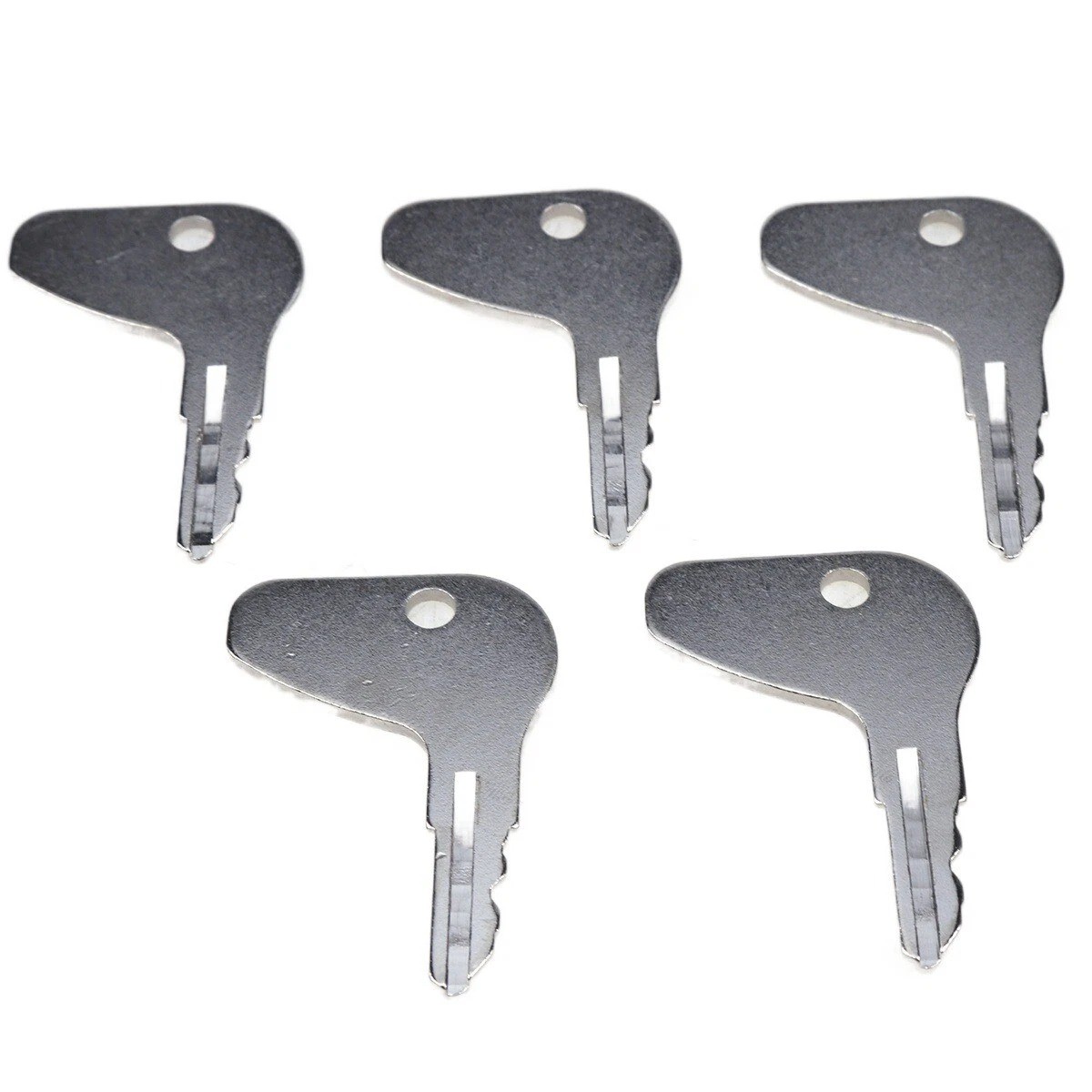 5PCS For Kubota Tractor L G M Series Mahindra & Mitsubishi Ignition Keys