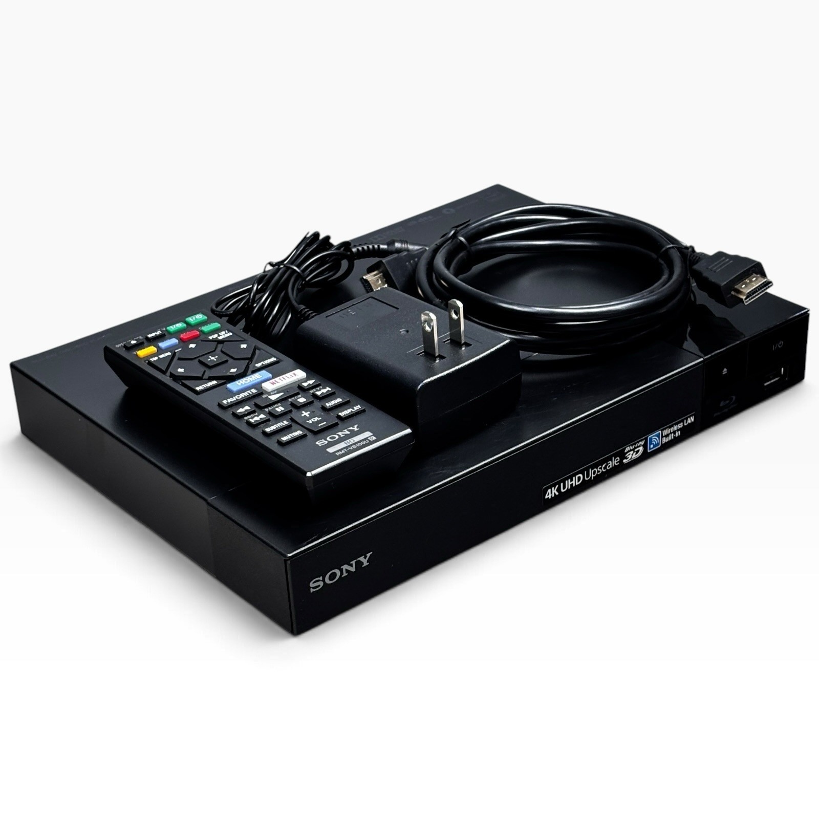 Sony BDP-S6500 4K Upscaling 3D Wi-Fi Blu-ray / DVD Player Bundle