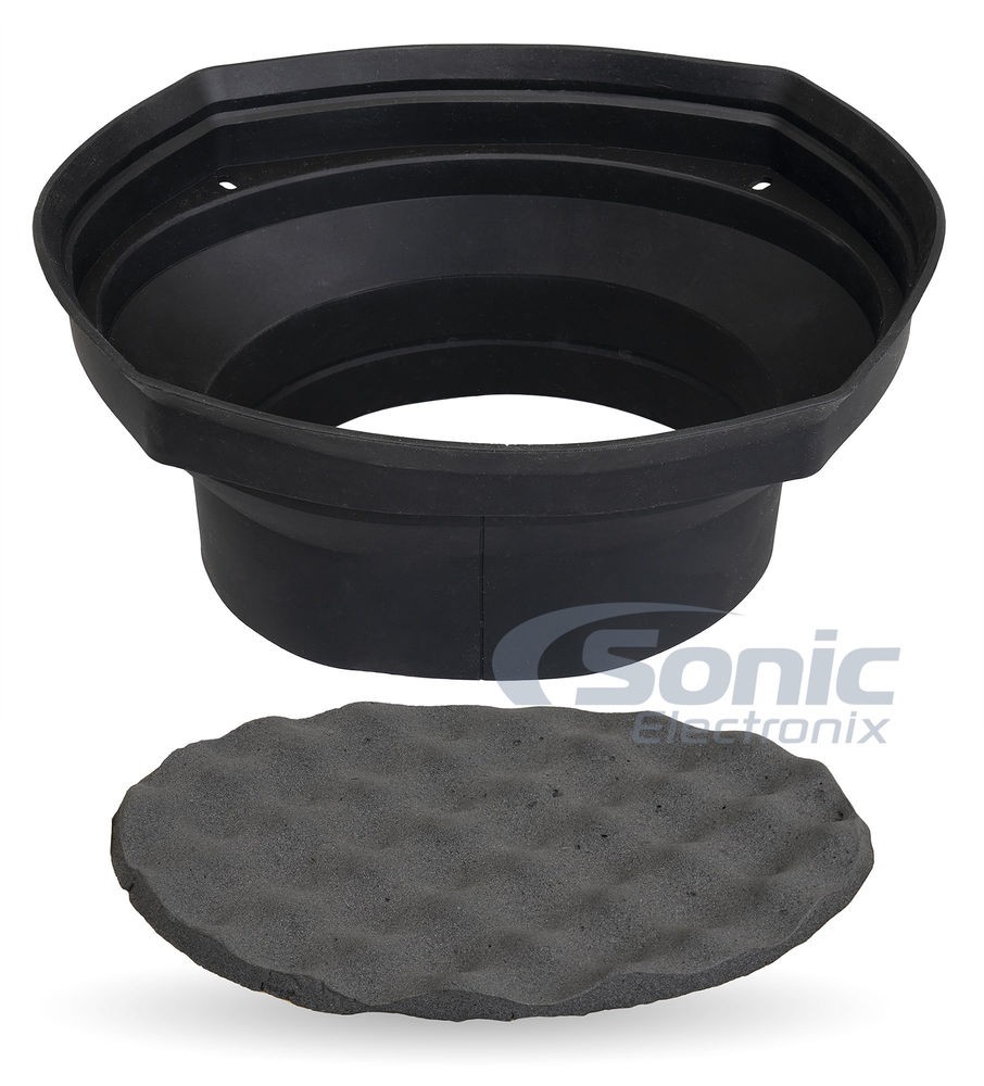 Open Box, Great - NVX XBAF69 Universal 6x9” Silicone Rubber Speaker Baffle