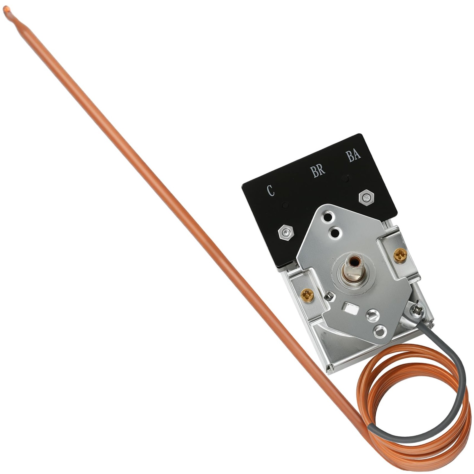 KKTB-18-48 Oven Thermostat – 5A 120VAC Max Temperature 599°F, 48″ Capillary...