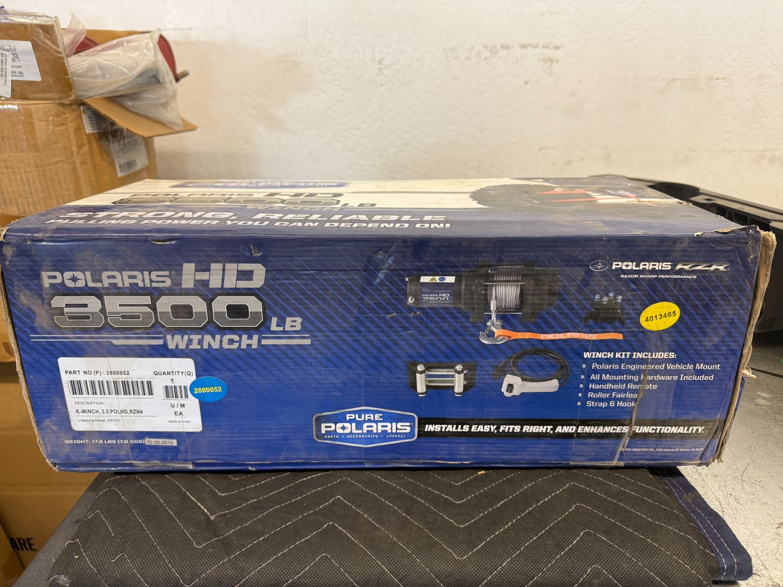 Polaris OEM RZR XP4 3500HD Winch Kit (2880052)
