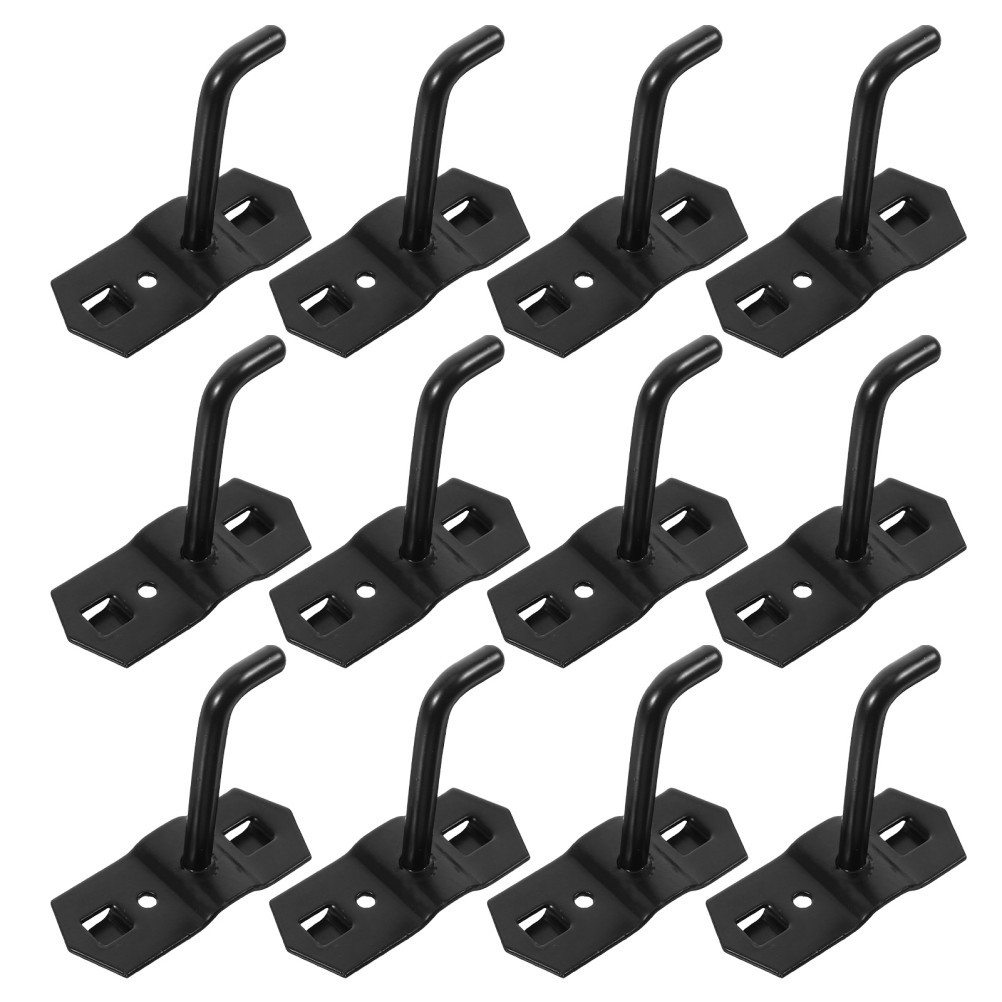 12 Pcs Board Hook Wall Clothing Display Pegboard Shelving Hooks
