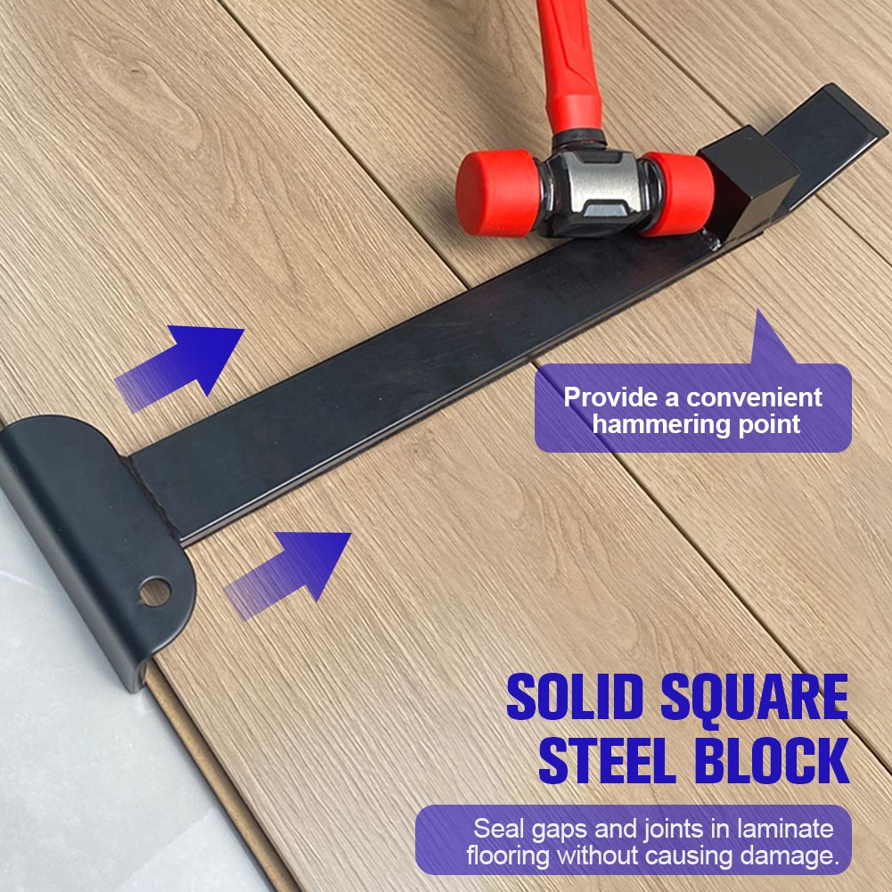 Flooring Tool with Felt Pad Professional Pull Back Hook Pry Installation Bar