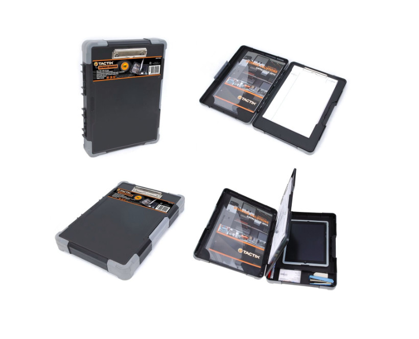 Tactix CLIPBOARD ORGANISER for Documents Stationary & Tablet Device BUN-320092