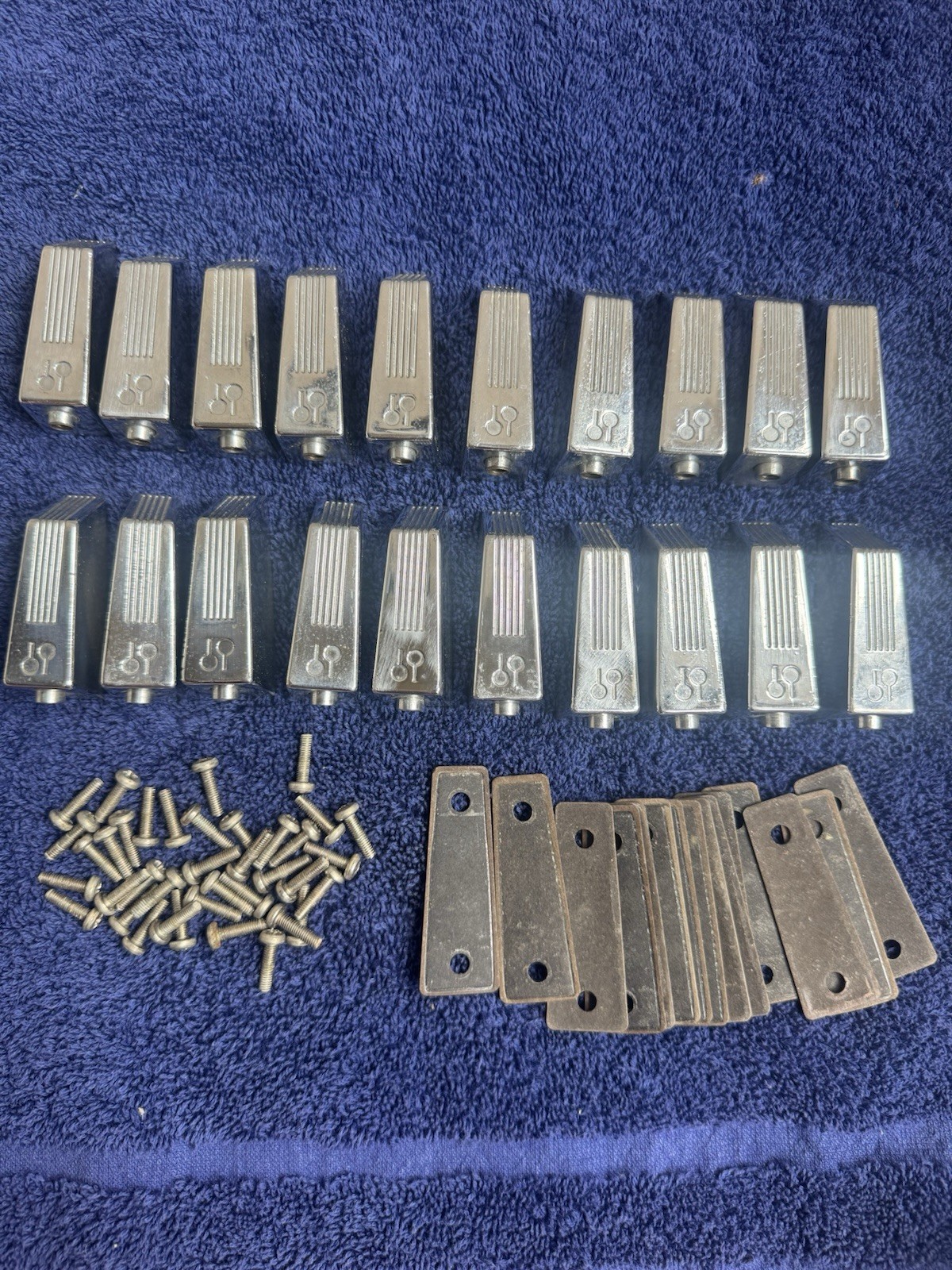 Lot of 20 Vintage 80s Sonor Bass or Tom Drum Lugs - Lite SonorLite Phonic