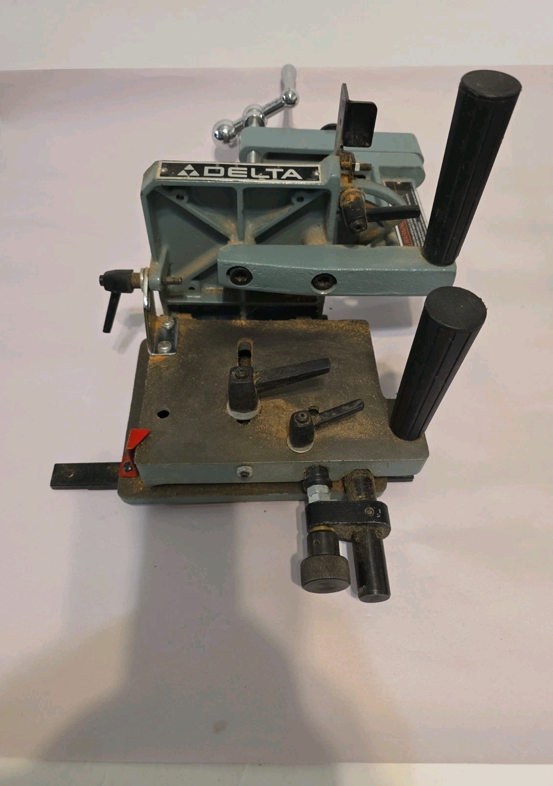 Delta Universal Heavy Duty Tenoning Jig #1345984-5 for Table Saw Vise Clamp Saws