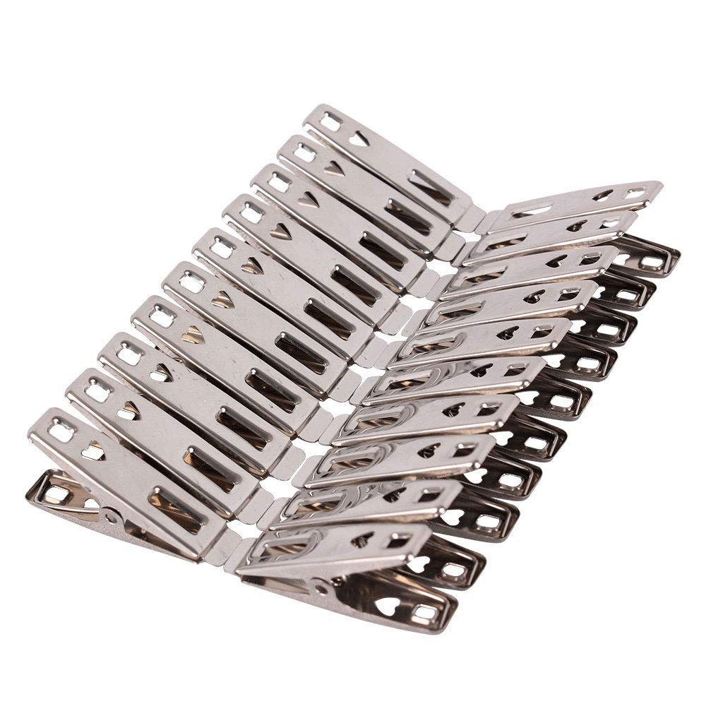 Heavy Duty Stainless Steel Clothes Pins Laundry Clips for Hanging,Clothes Sock