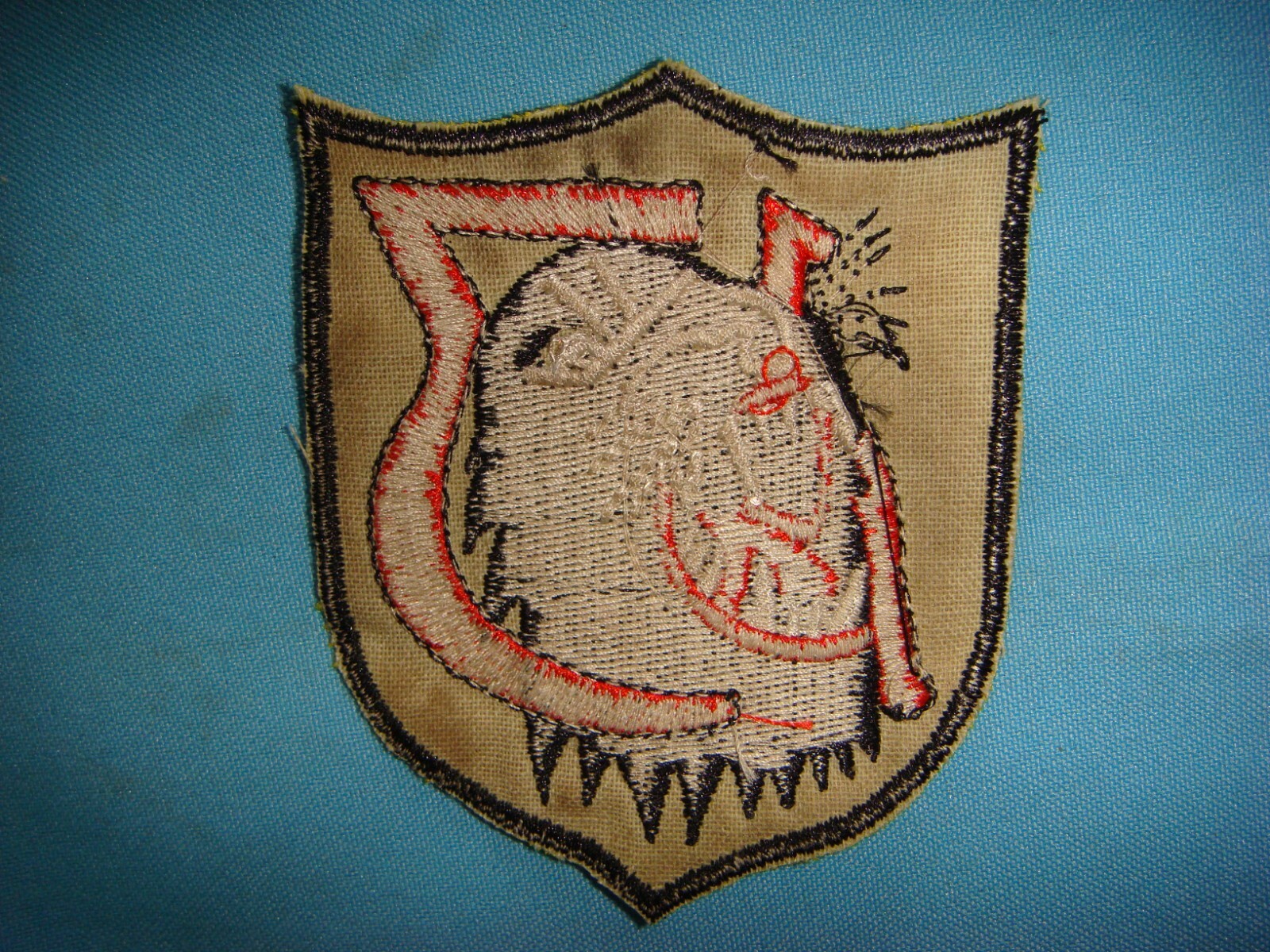 VIETNAM WAR PATCH, US 13th TACTICAL FIGHTER SQUADRON