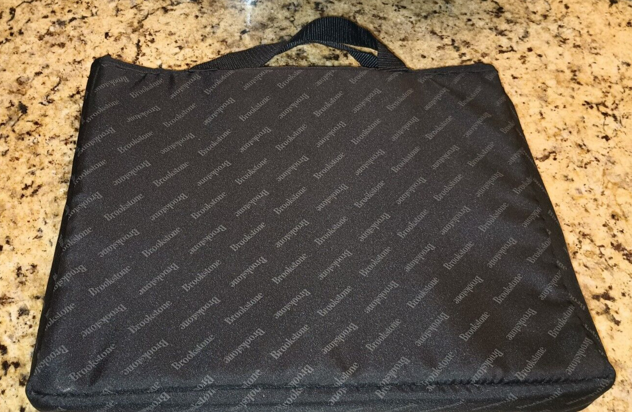 Brookstone 15" or 13" Laptop / Tablet Nylon Case Bag Sleeve with Handle.