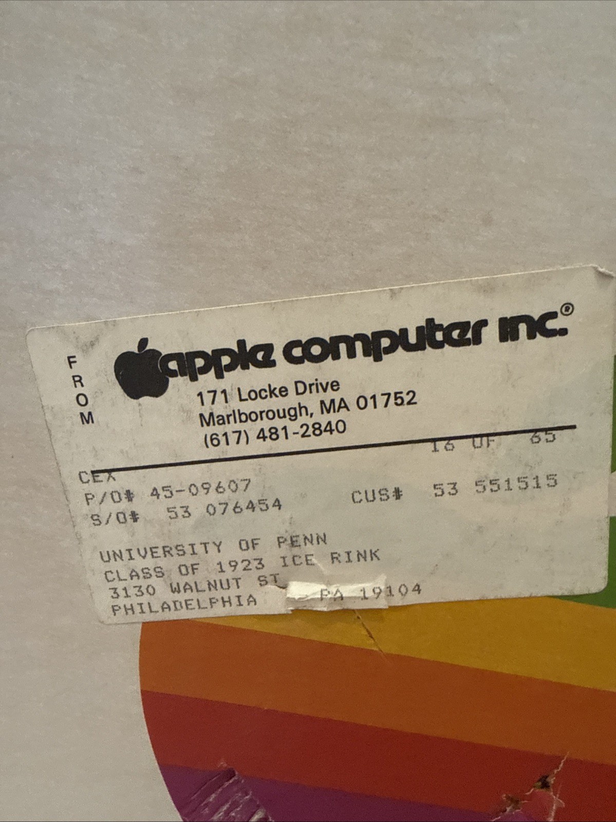Apple Macintosh 512K M0001W Computer w/ Keyboard Mouse Original Box Untested