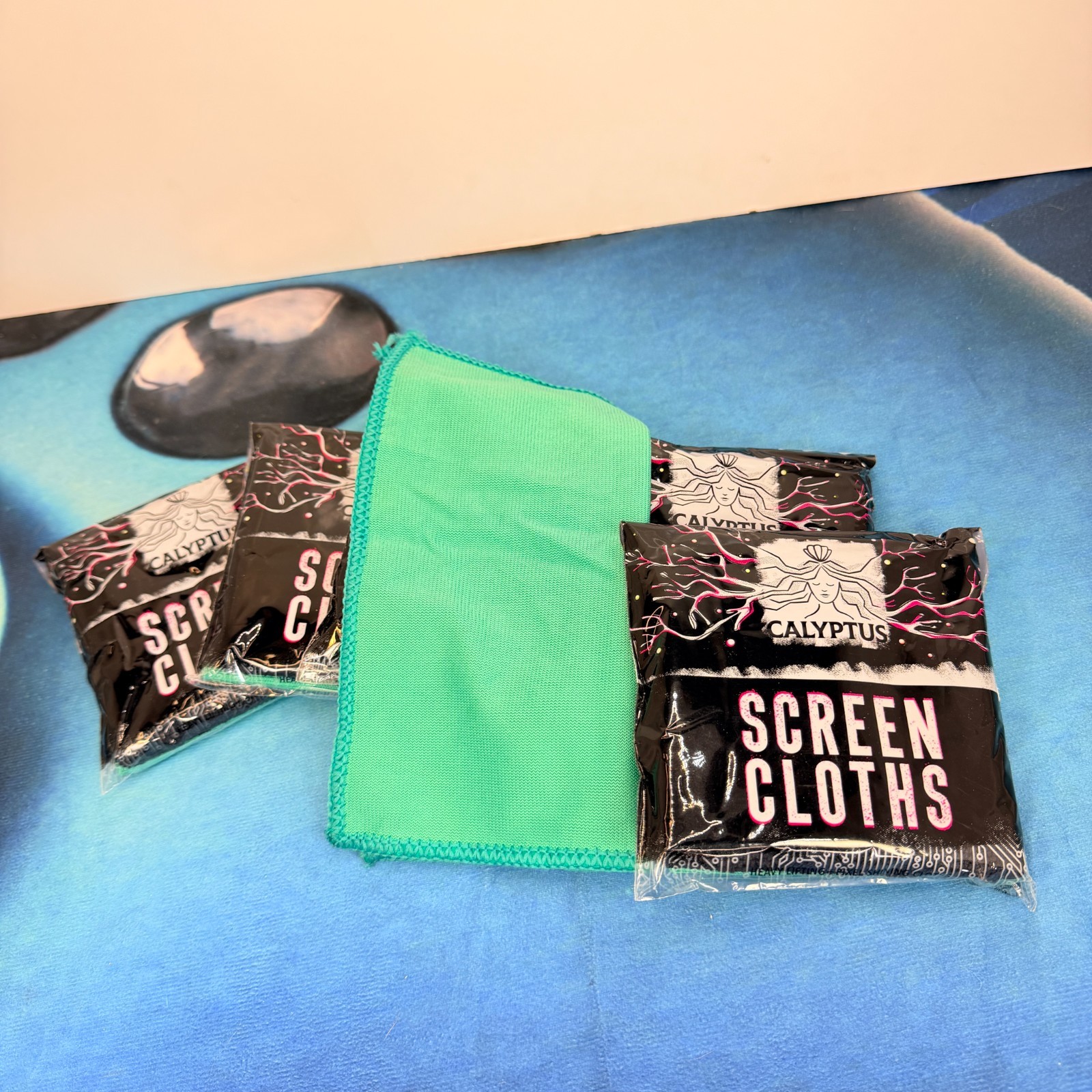 Calyptus Screen Cloths Lot of 5 Microfiber Lens Cleaning Packs Pixel Cloth 8x8