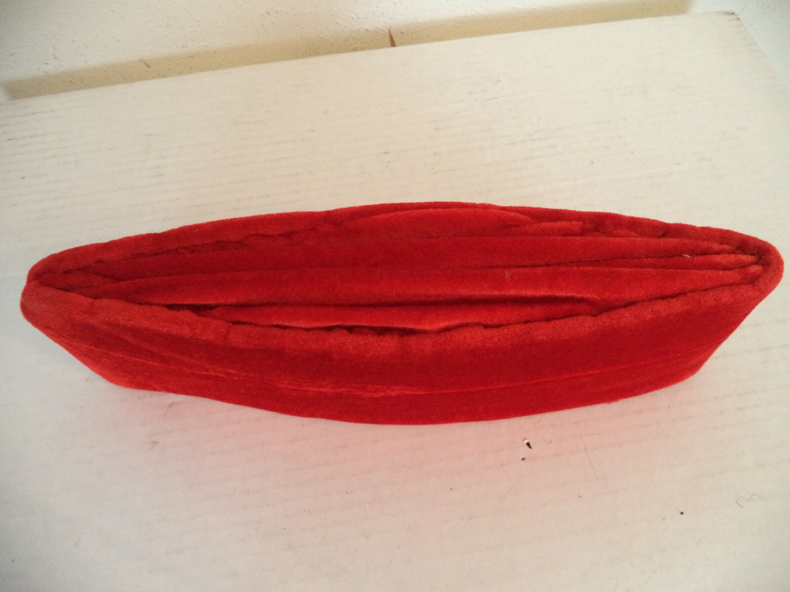 Red Handmade African/ Middle Eastern Traditional Velvet Hats. One Size.