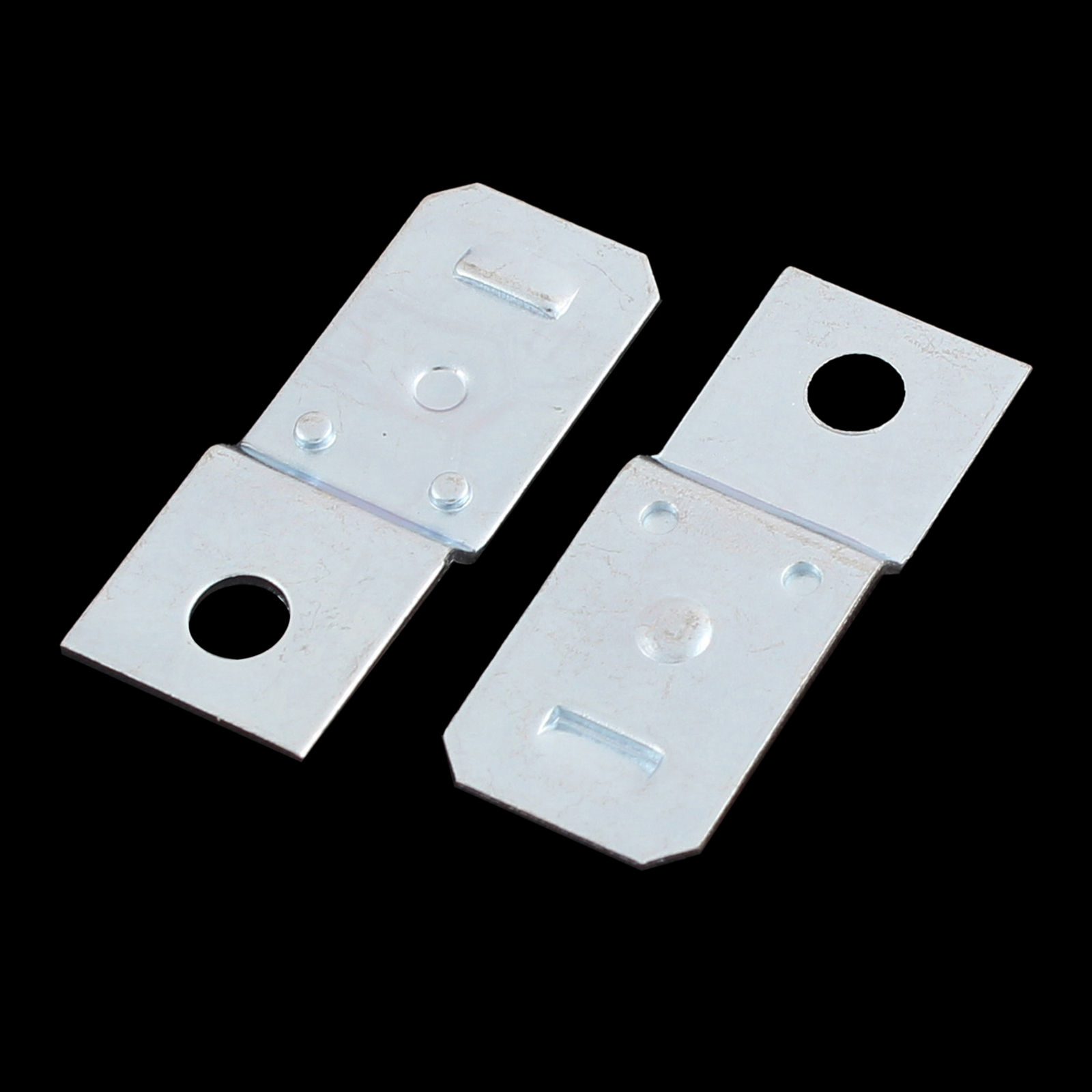 Universal Pack(50) 5mm Car Hole Diameter Silver Auto Relay Bracket Replacement