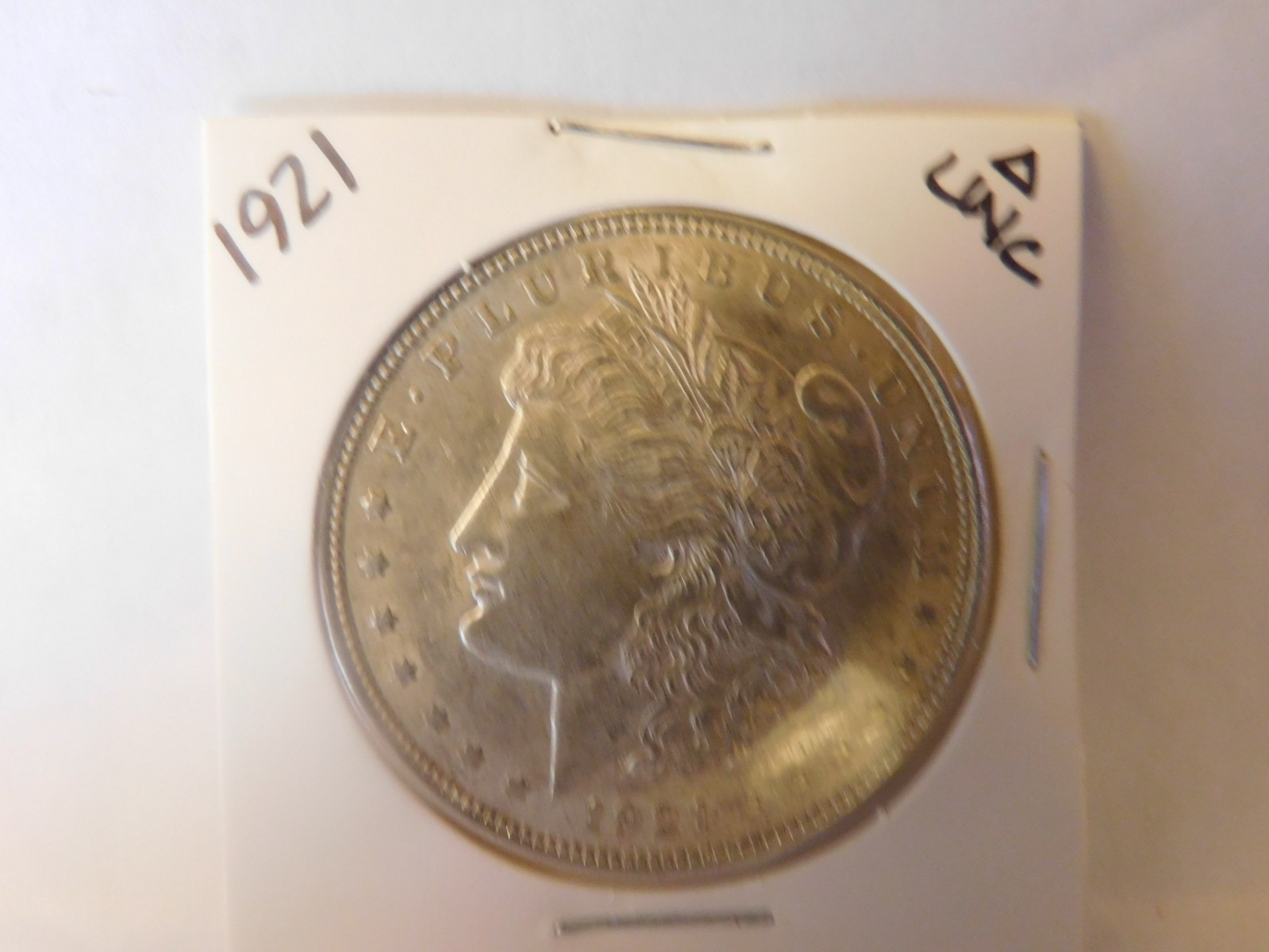 Beautiful 1921 Morgan  Dollar, 90% Silver, About Uncirculated, Philadelphia Mint