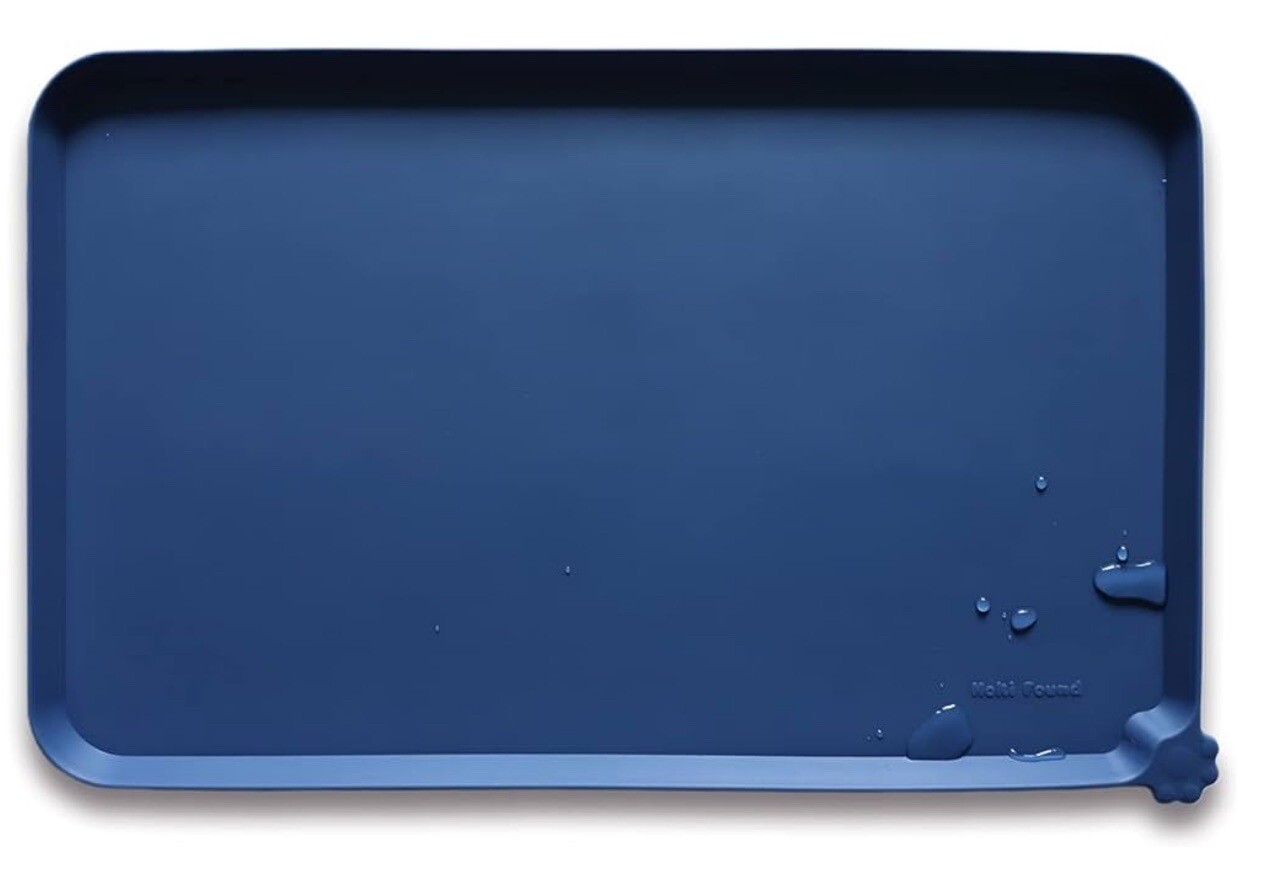 Hoki Found X-Large Silicone Pet Food Mats Tray