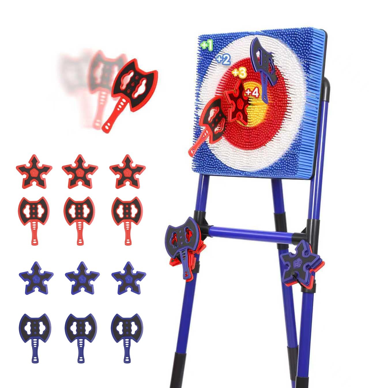 Steadyjoy Axe Throwing Game For Backyard Safe Plastic Axe Throwing Set For 6 6