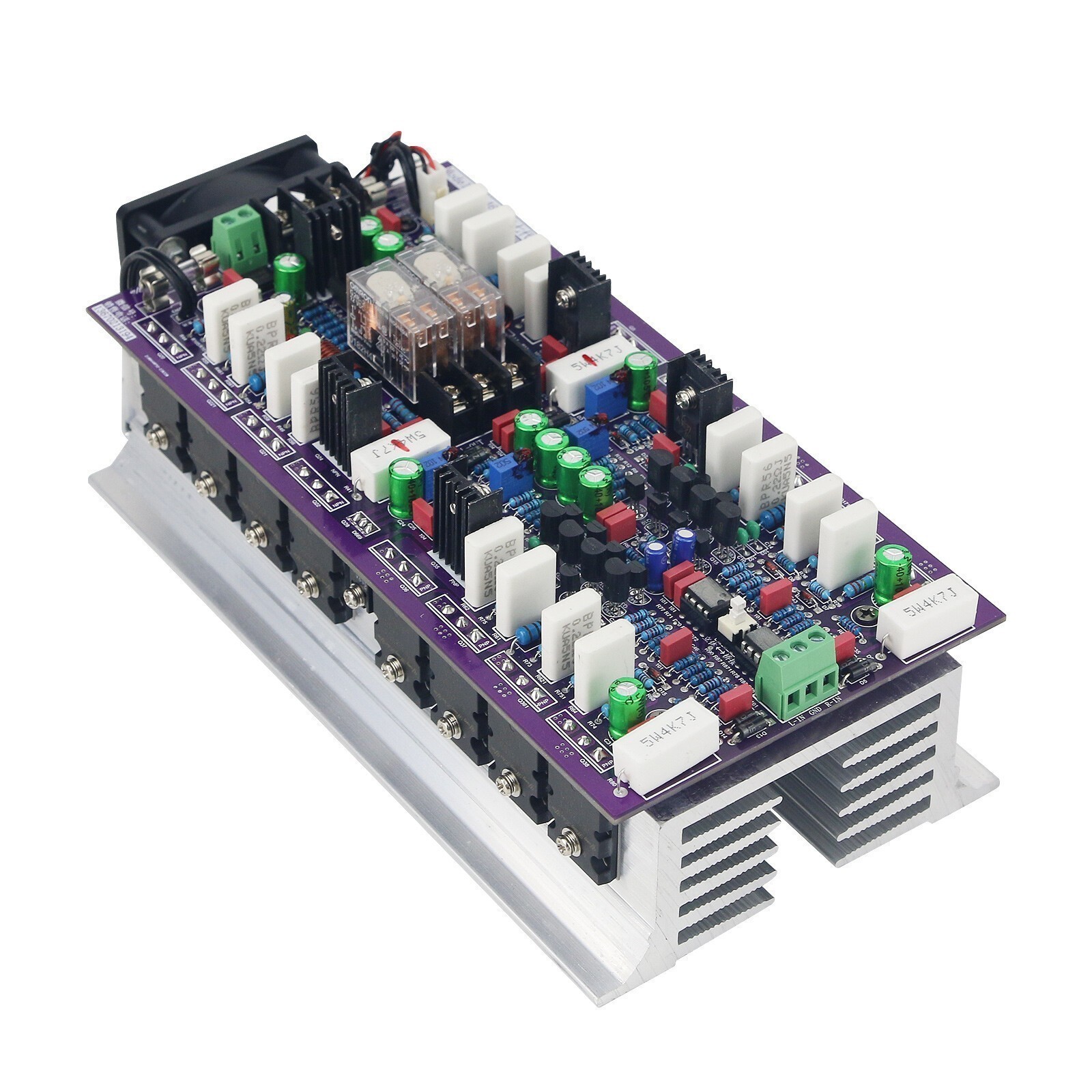 A1-468 Finished Hifi Amp Board 960W+960W High Power Audio Amplifier