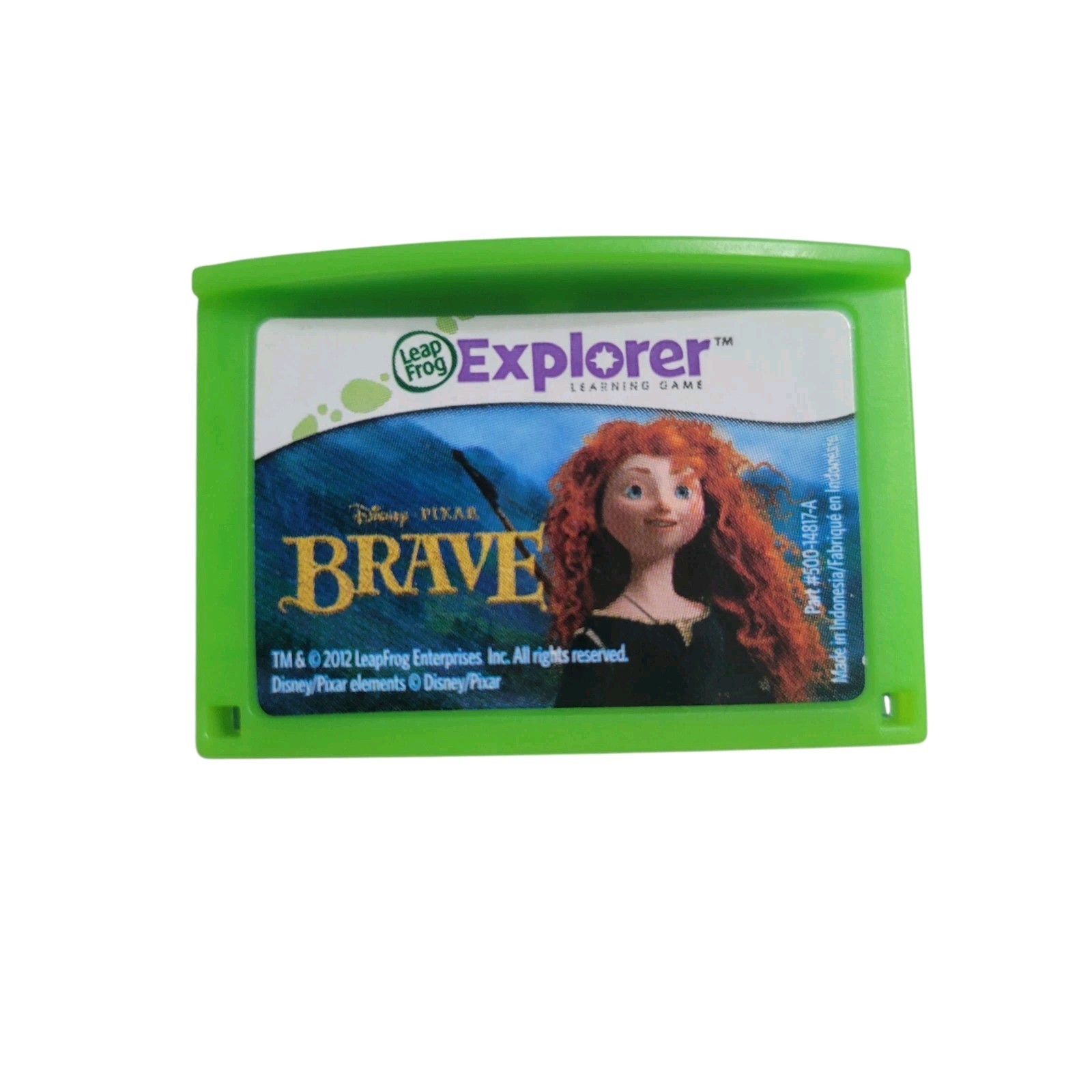 Leap Frog Leap Pad Explorer Brave Disney Pixar Learning Game