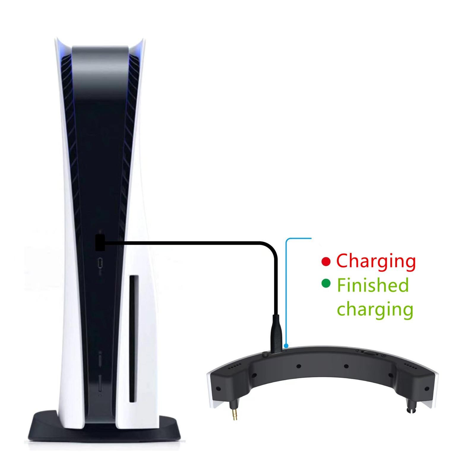 3.5mm USB Type-C Stereo External Speaker Kit For PS5 PS VR2 Gaming Headset y