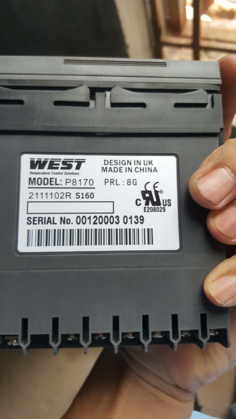 1PCS P8170-2111102R P8100-47001020 Temperature Control Table