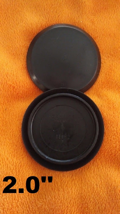 2'' inch sheet metal auto body plastic panel flush fit fender hole plug qt(2)f