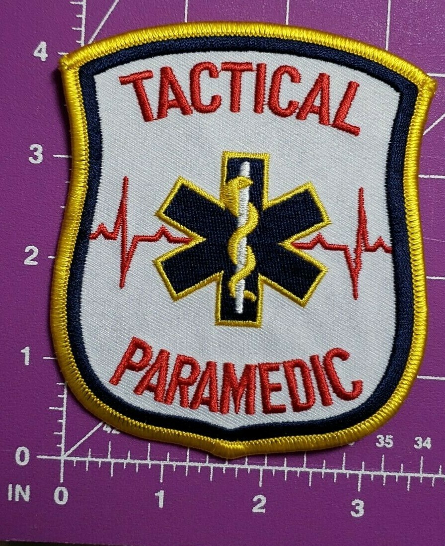 Tactical Paramedica shoulder patch=new