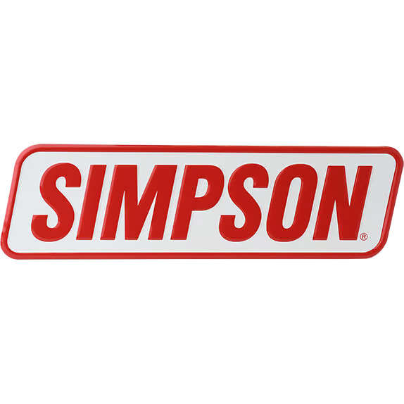 Simpson Motorcycle Helmet Replacement Shield Dark Smoke For Ghost & Speed Bandit