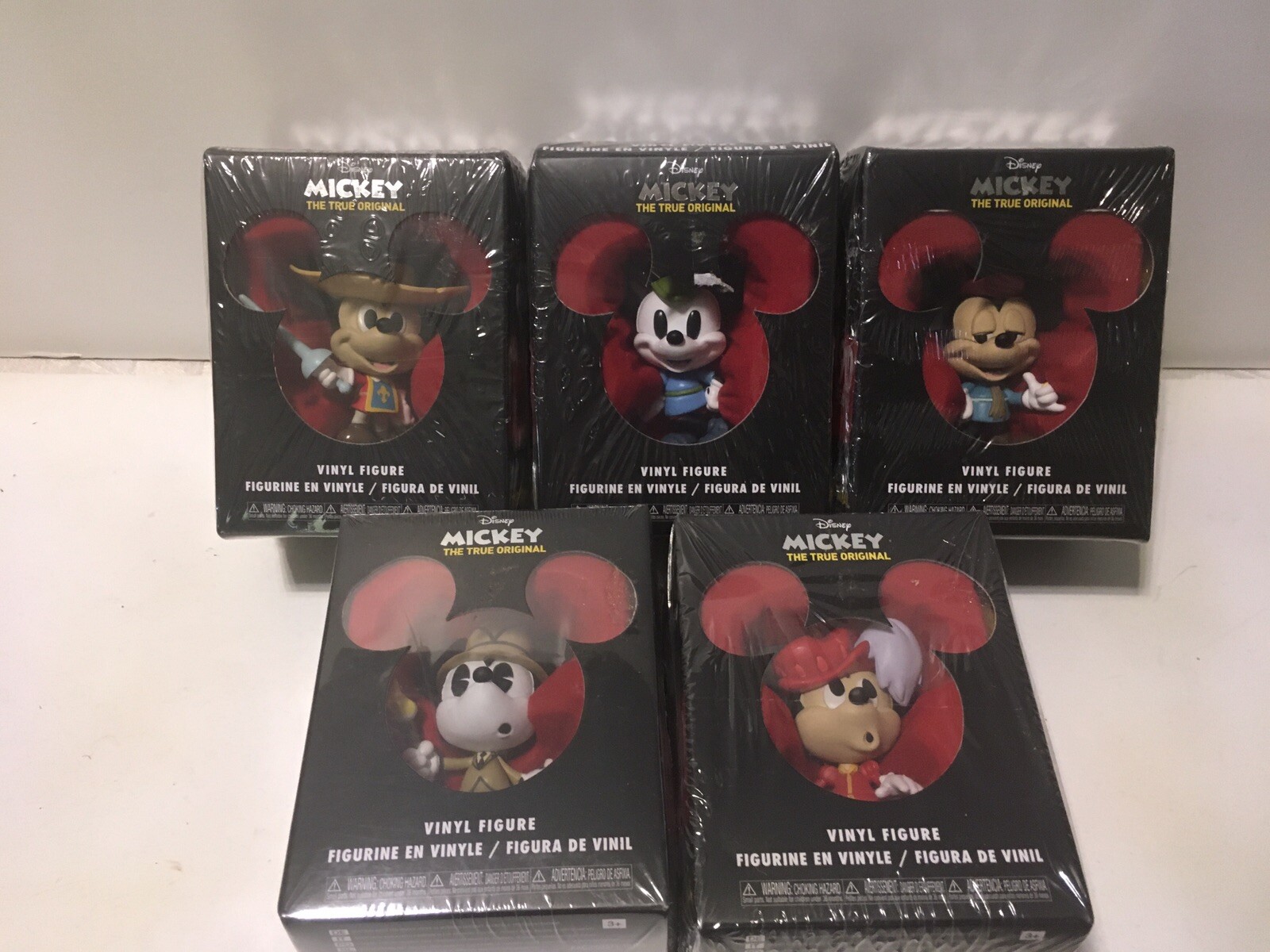 Funko Disney Mickey The True Original Vinyl Figure Lot of Prince Explorer Pauper