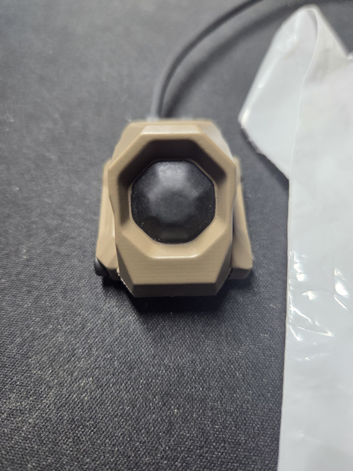 Unity Tactical Axon Single Lead Remote Switch Crane Plug Type 13" FDE