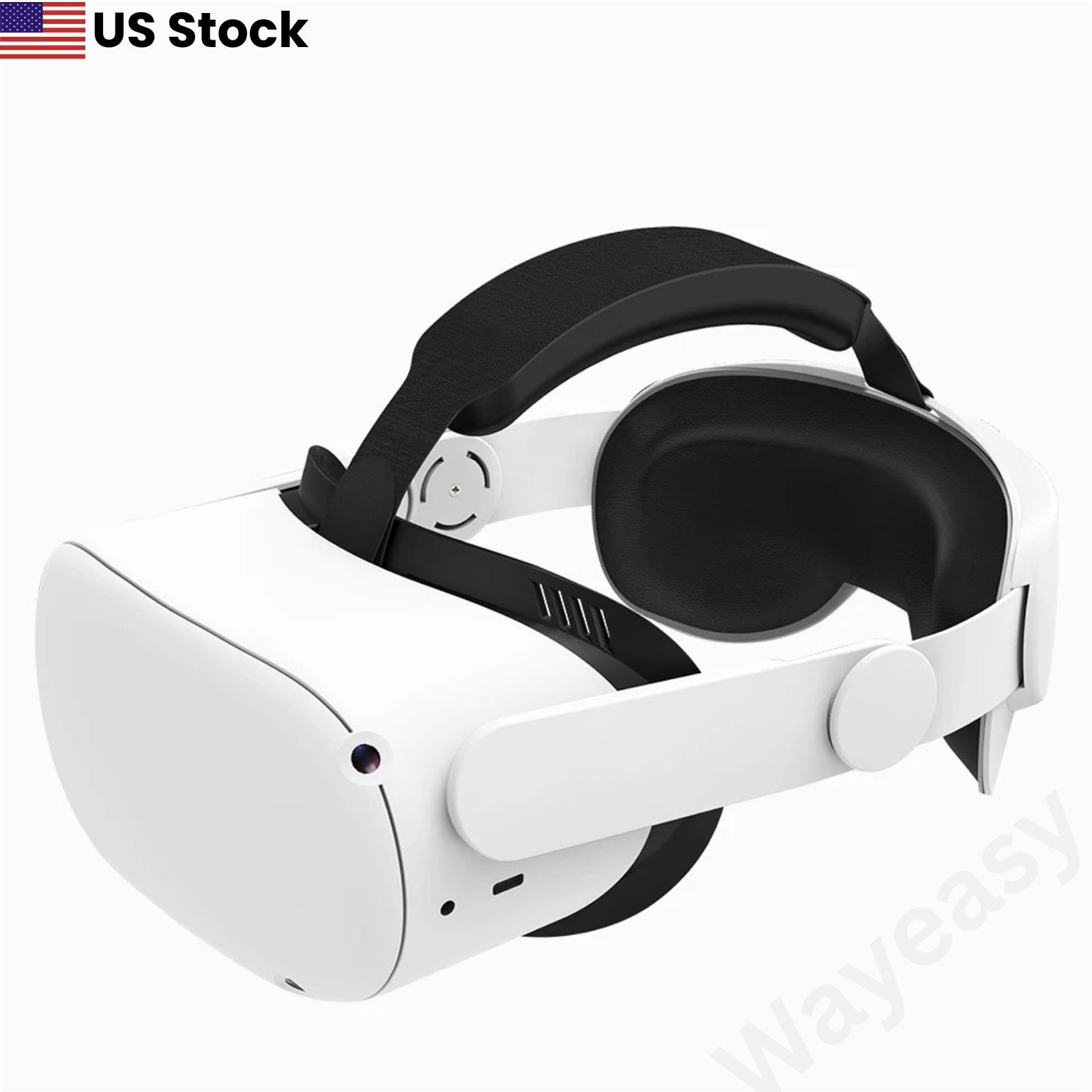 Adjustable Head Strap for Meta Quest 2 VR Comfort Elite Replacement Headband VR